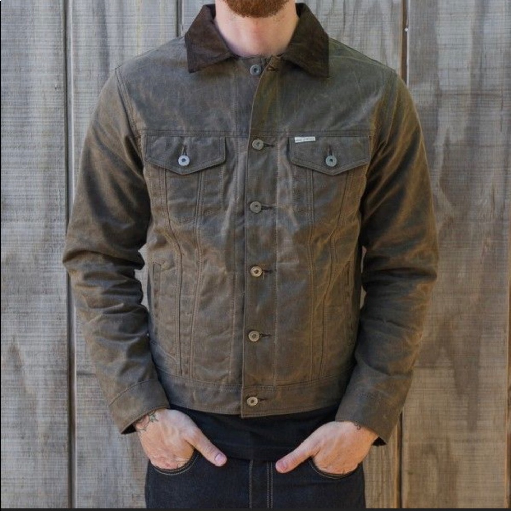 Iron and Resin Waxed Canvas Rambler Jacket